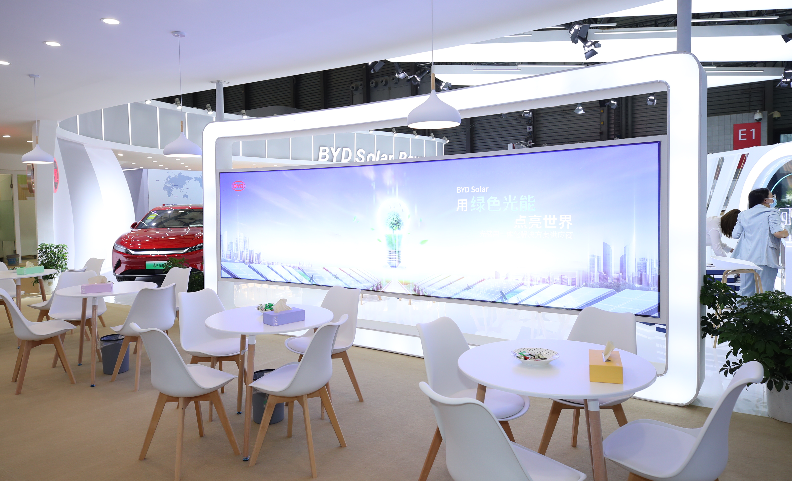 展位中企業(yè)宣傳片有什么講究？上海展會裝修裝潢中分享講究