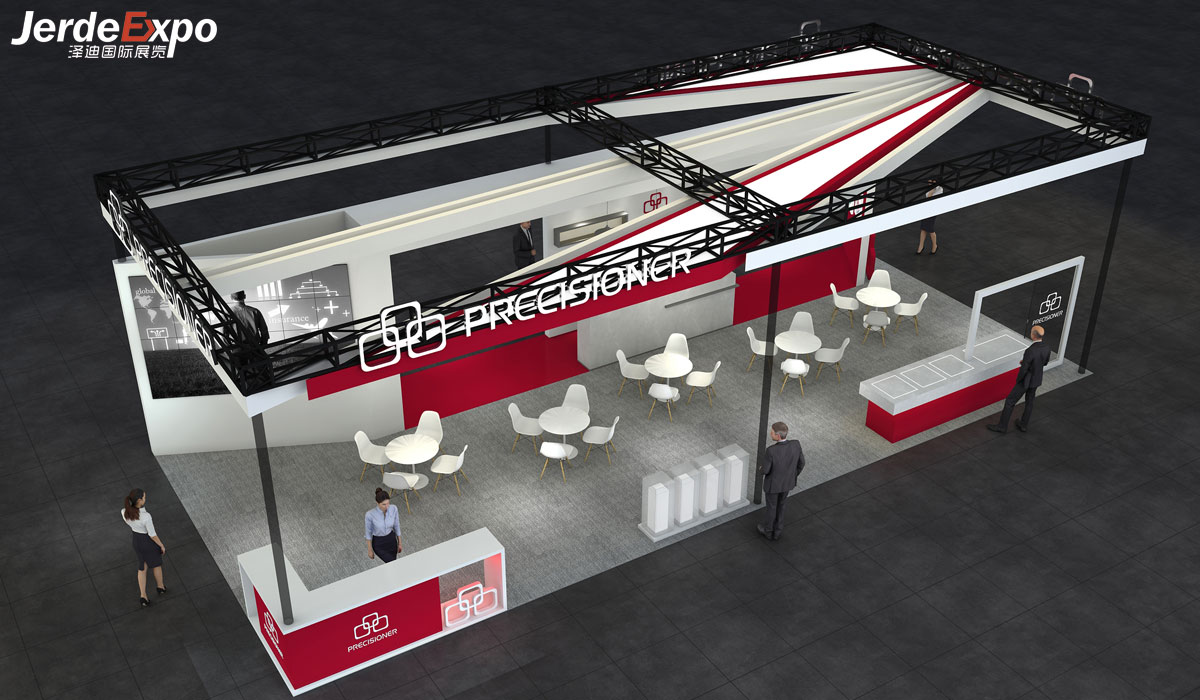 84㎡五金展位設計圖