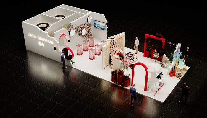 特裝會(huì)展搭建公司如何做好展臺(tái)色彩搭配？