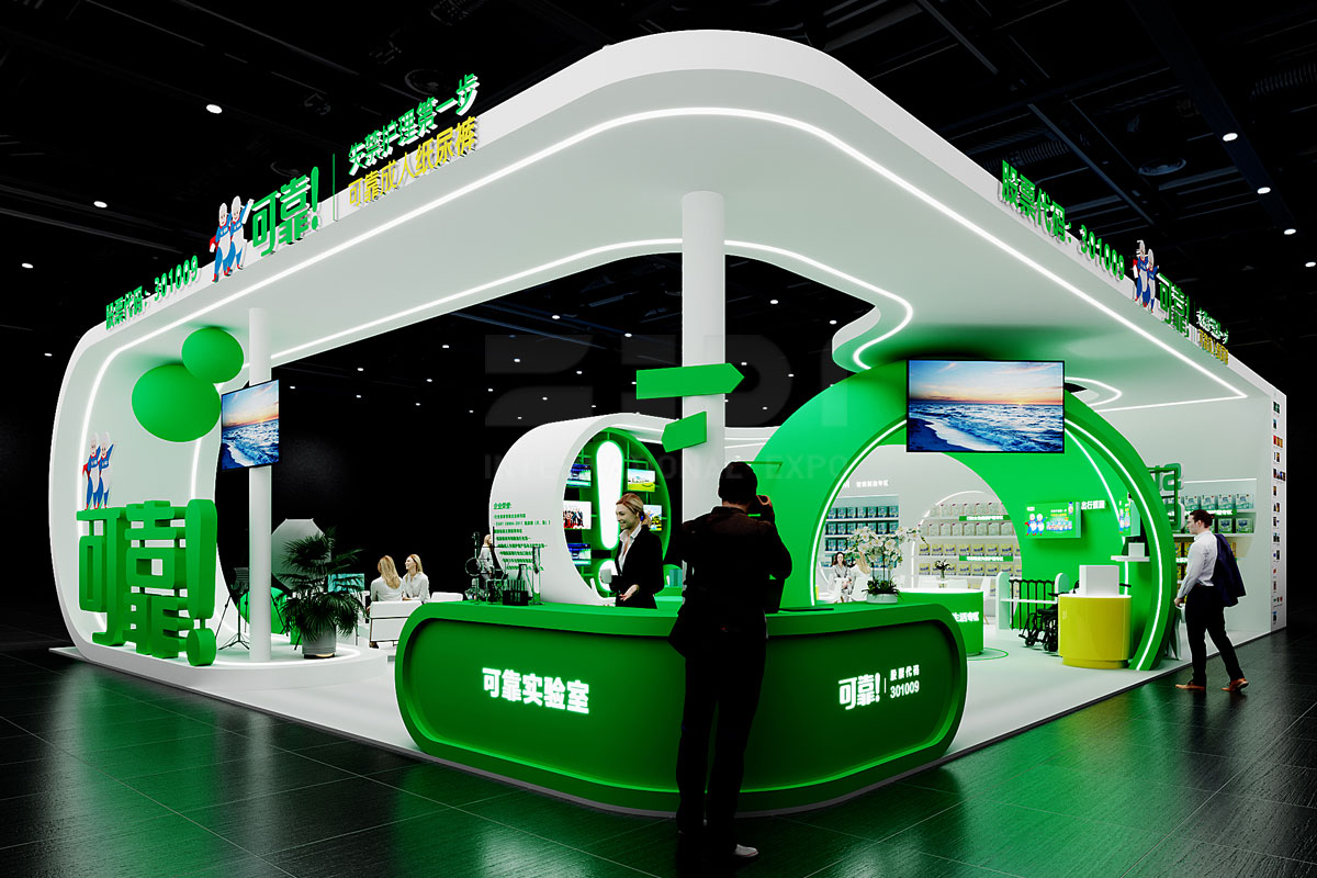 南京生活用紙展臺設(shè)計(jì)