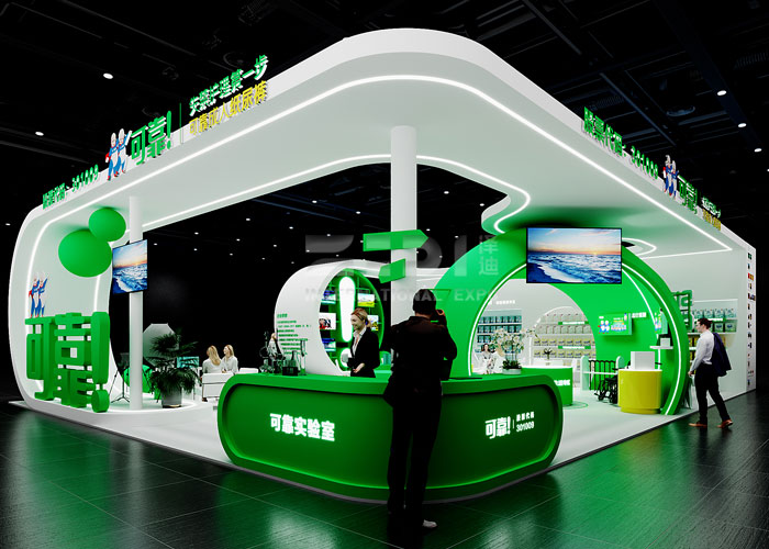 如何確保展位設(shè)計中的顏色和品牌形象保持一致？