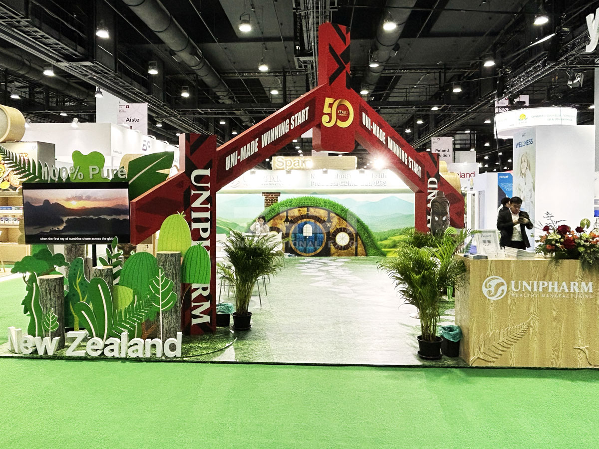 泰國健康展臺(tái)搭建